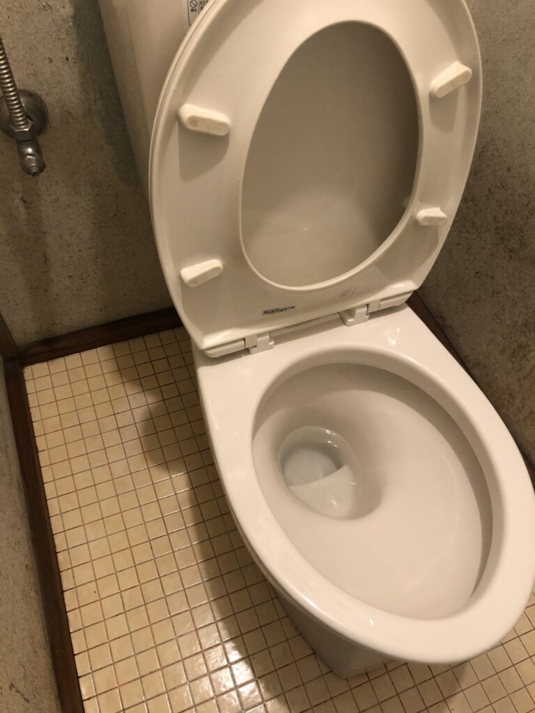 東京都立川市 トイレクリーニング 作業後