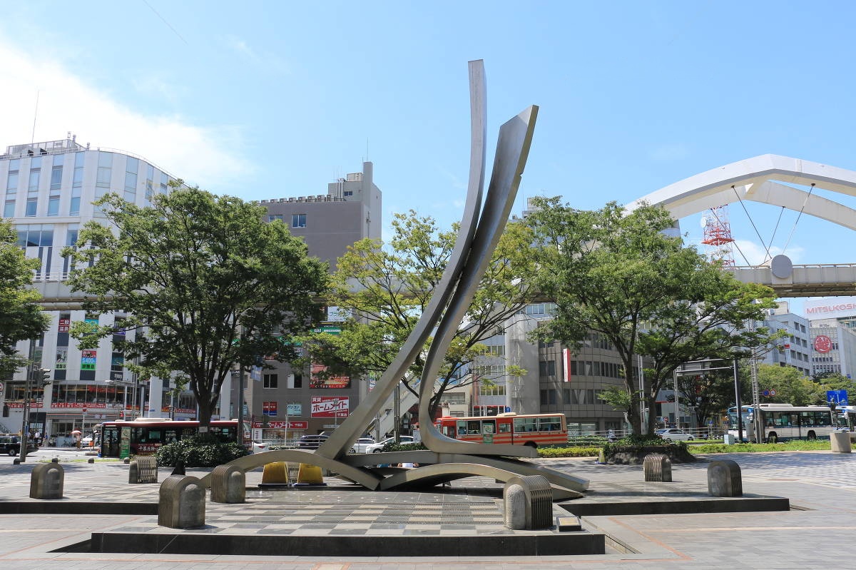 中央区の街並み風景写真