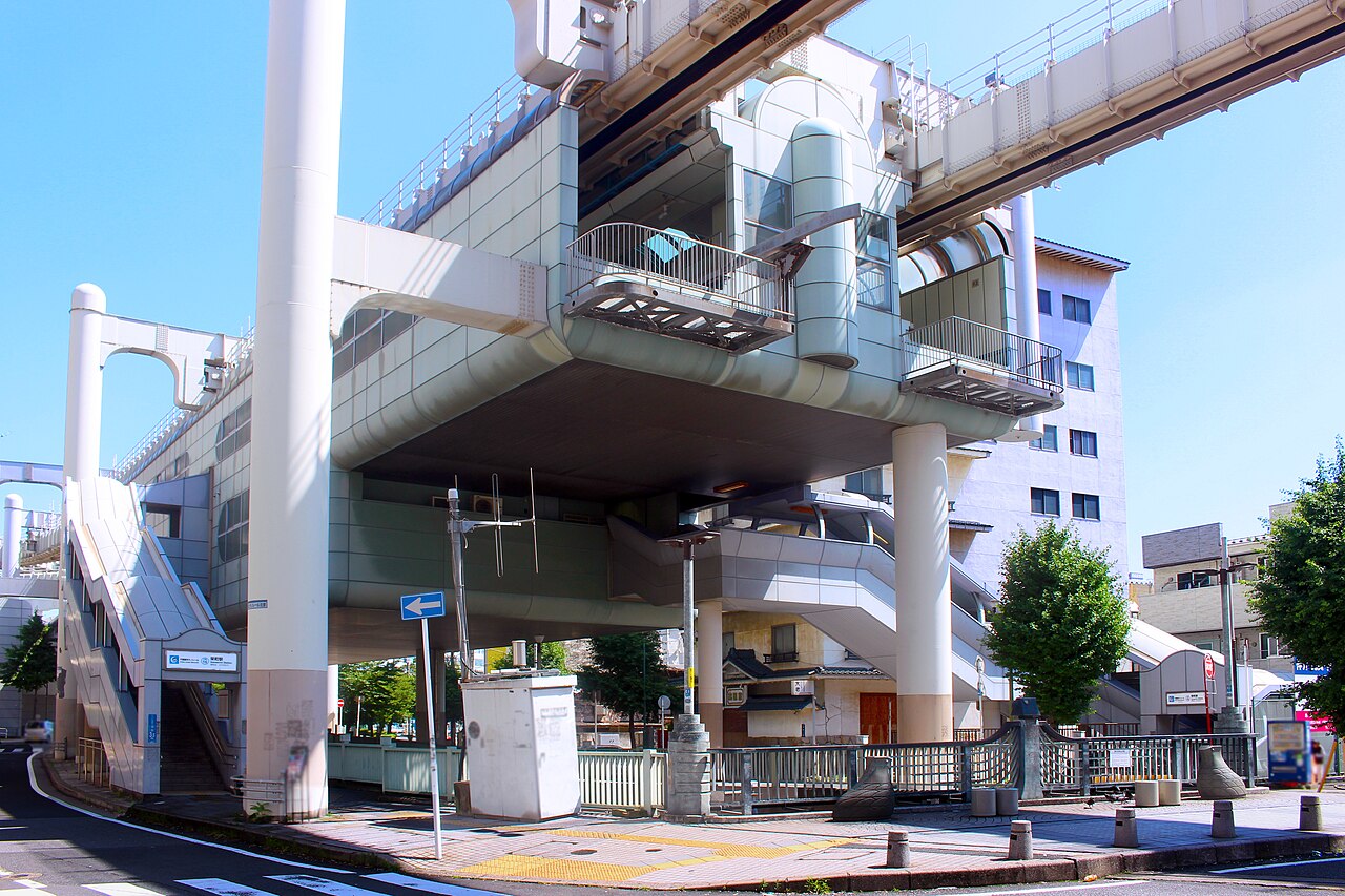 栄町の街並み風景写真