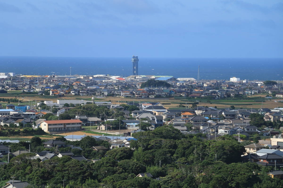 銚子市の街並み風景写真