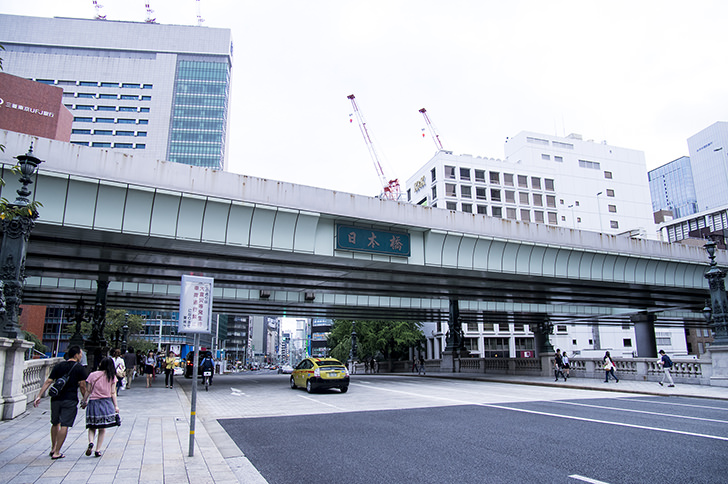 中央区の街並み風景写真