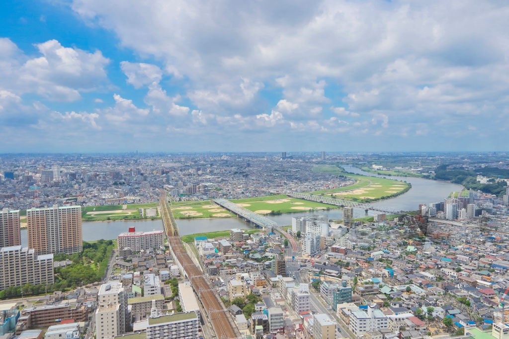 江戸川区の街並み風景写真