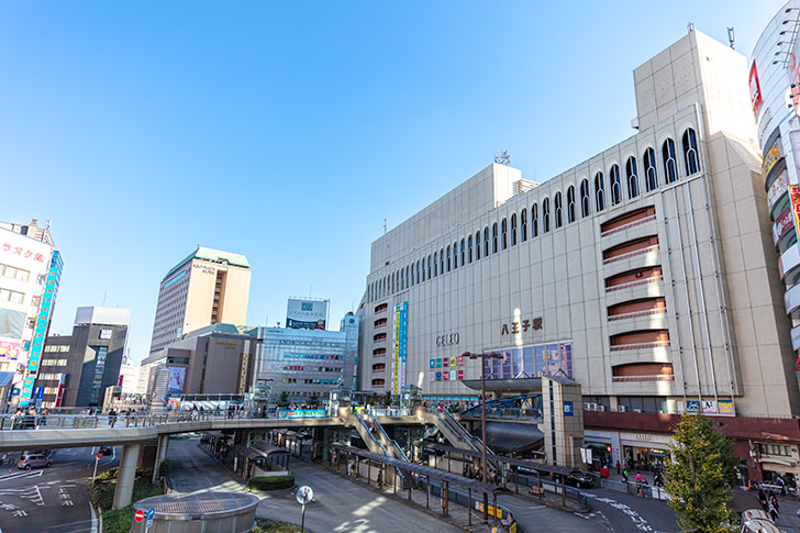 八王子市の街並み風景写真