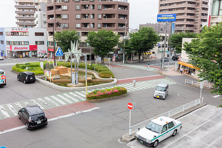 東村山市の街並み風景写真