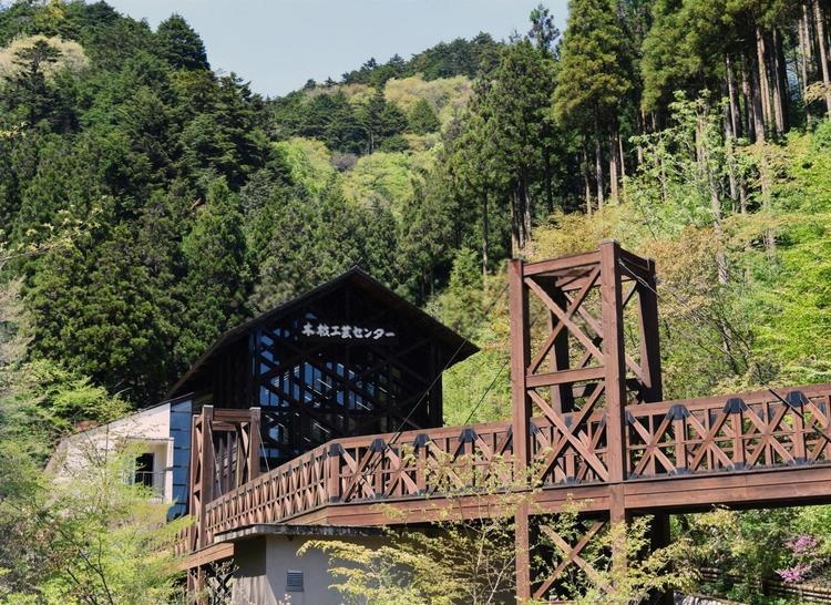 檜原村の街並み風景写真