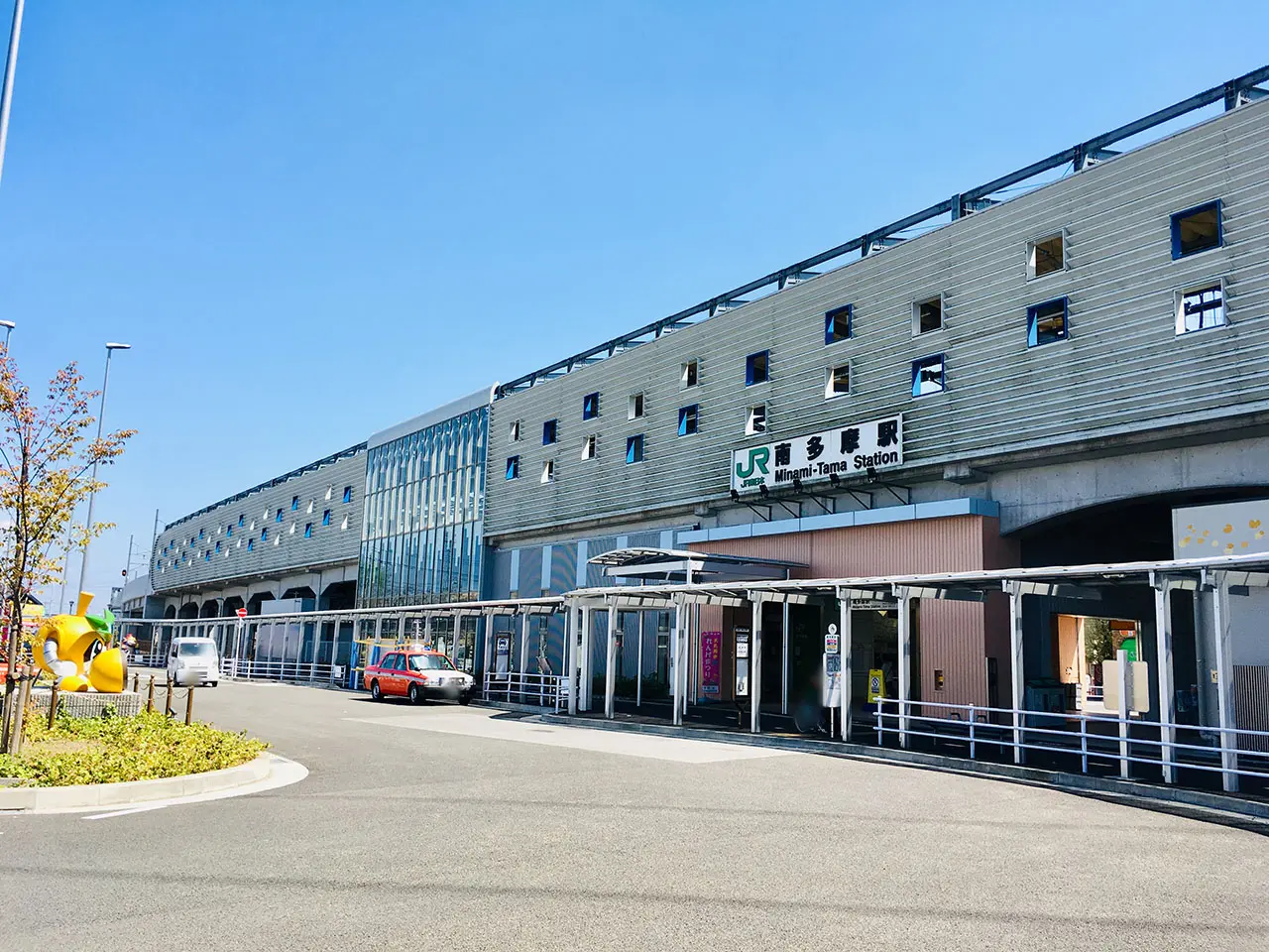 稲城市の街並み風景写真