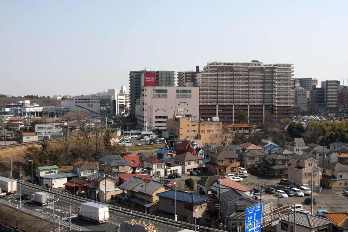 入間市の街並み風景写真