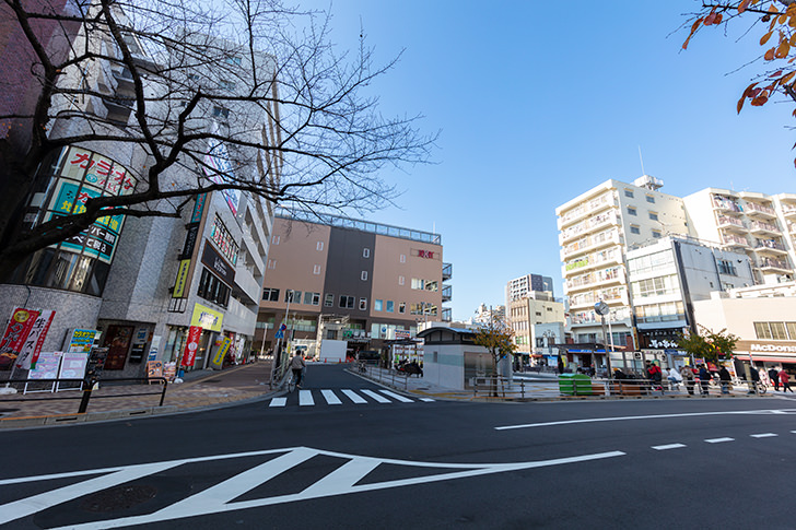 板橋区の街並み風景写真