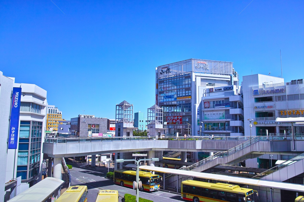 茅ヶ崎市の街並み風景写真