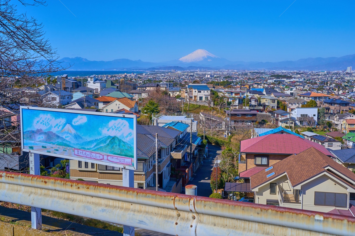藤沢市の街並み風景写真