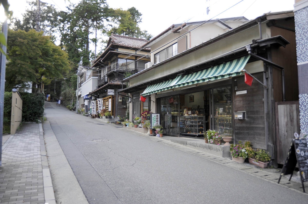 箱根町の街並み風景写真