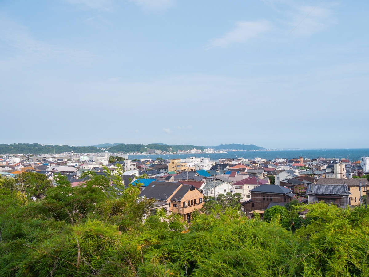 鎌倉市の街並み風景写真