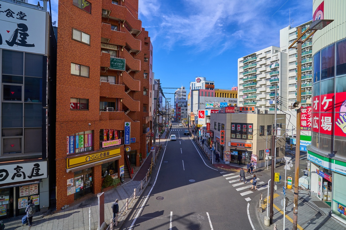 南区の街並み風景写真