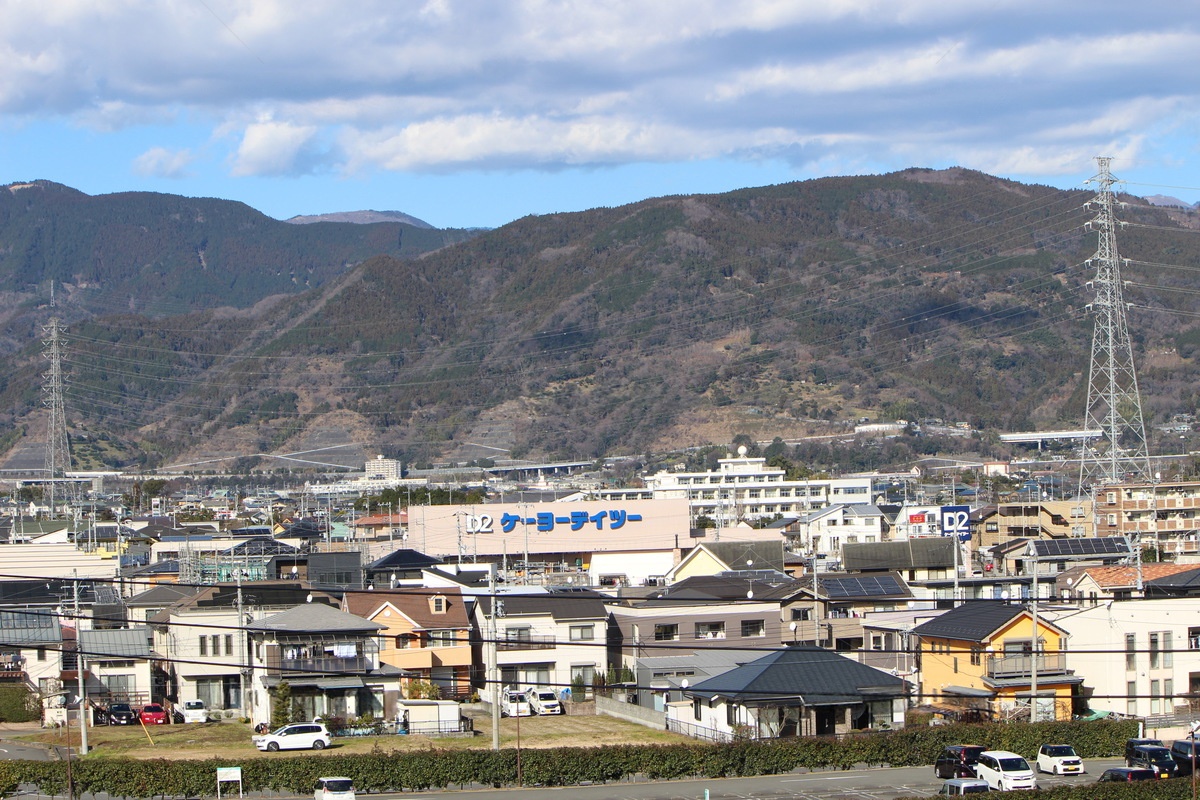 南足柄市の街並み風景写真