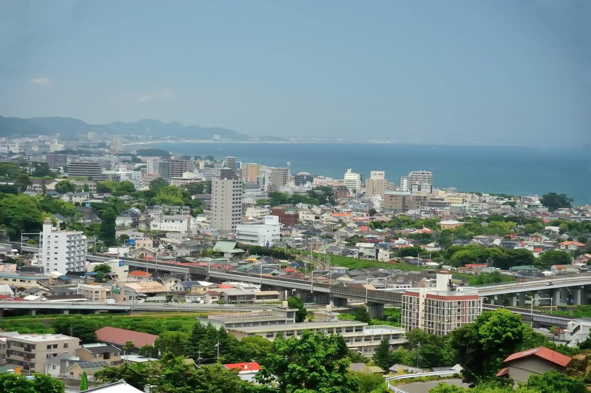 小田原市の街並み風景写真