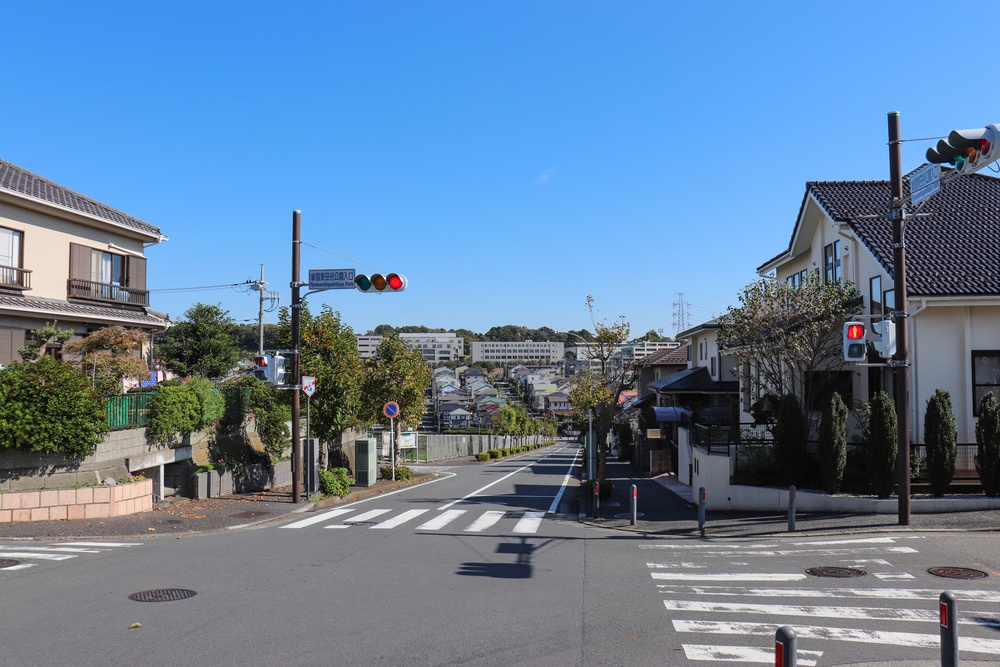 泉区の街並み風景写真