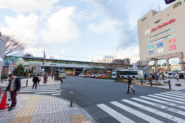 葛飾区の街並み風景写真