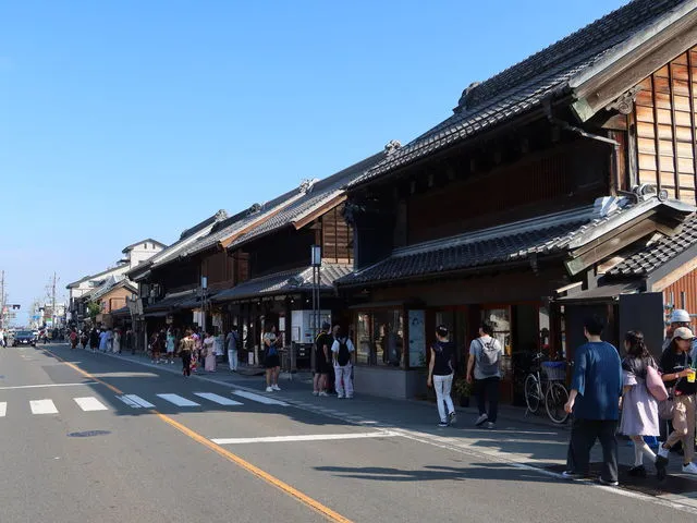 川越市の街並み風景写真