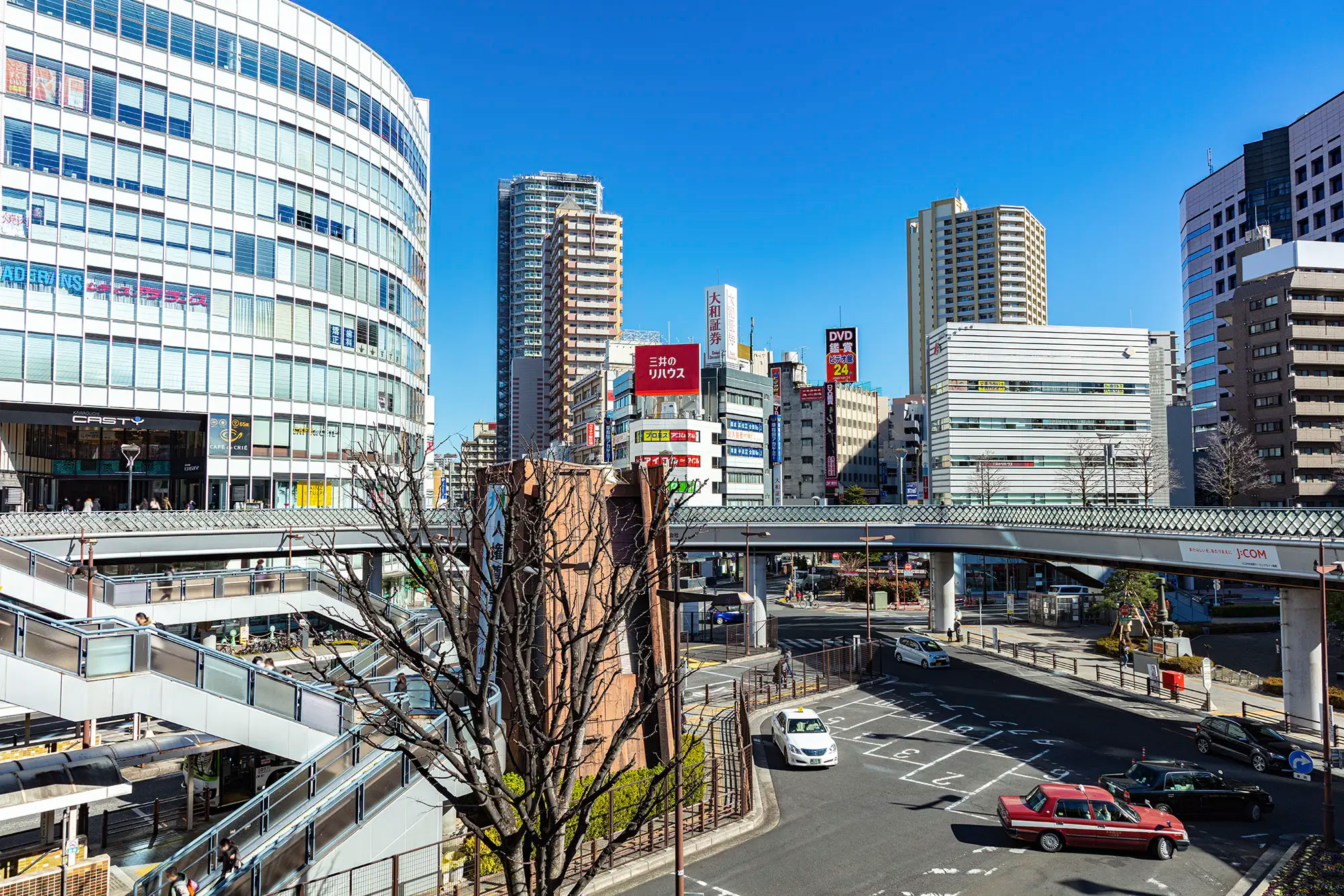 川口市の街並み風景写真