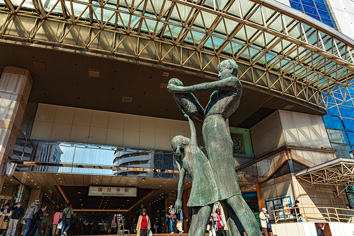 国分寺市の街並み風景写真