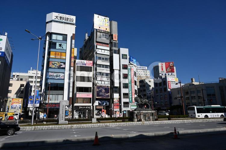 熊谷市の街並み風景写真