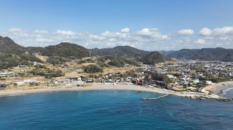 鋸南町の街並み風景写真