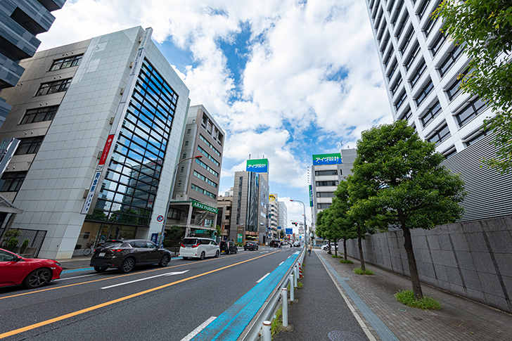 南区の街並み風景写真