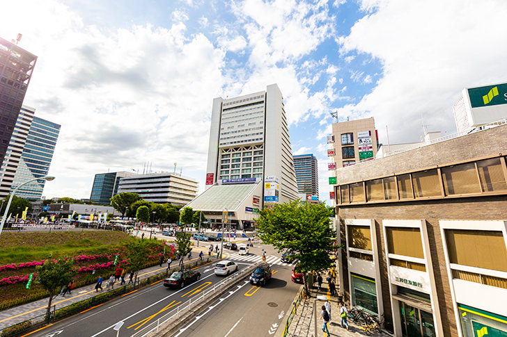 中野区の街並み風景写真