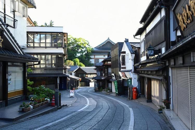 成田市の街並み風景写真