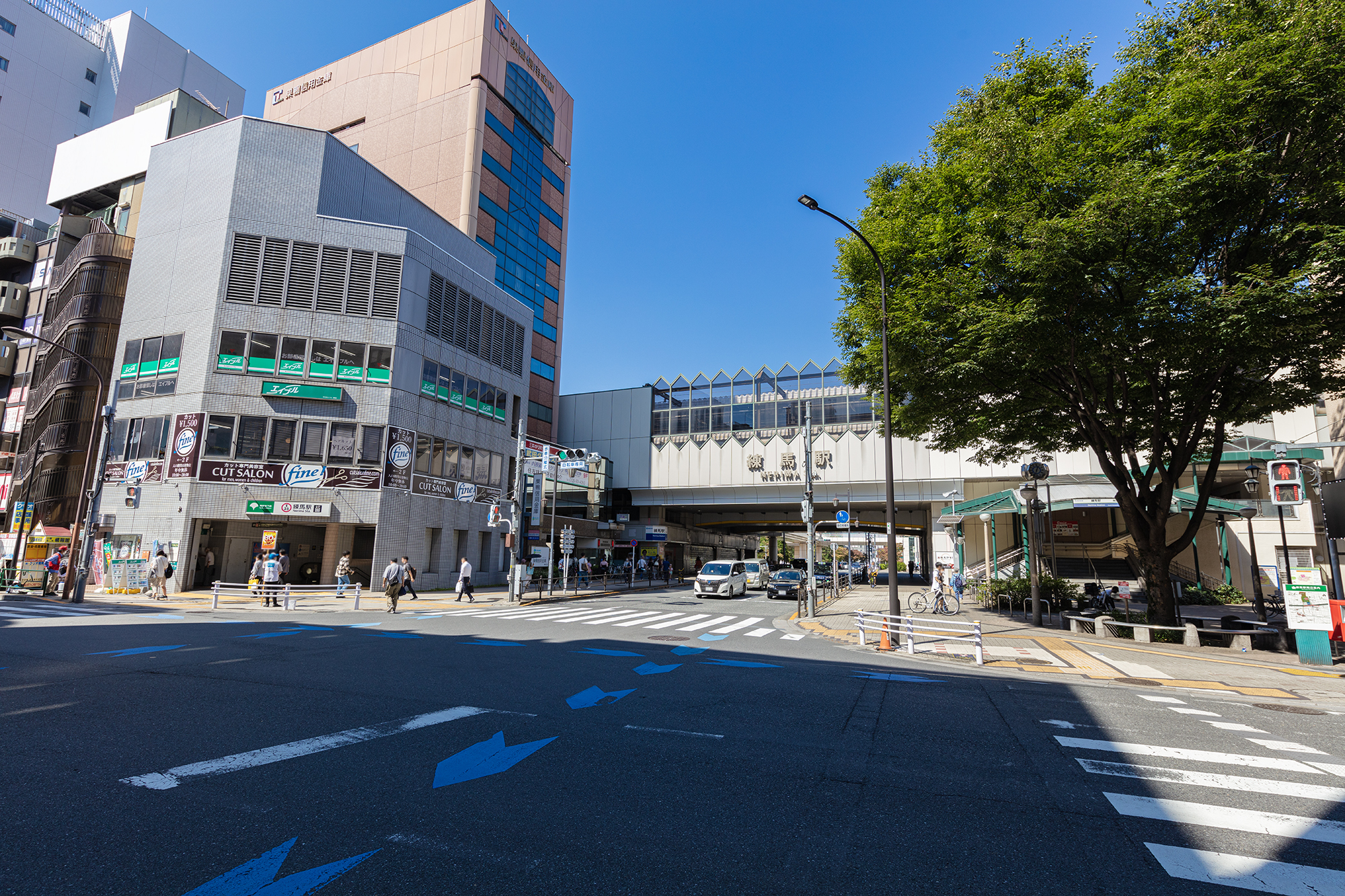練馬区の街並み風景写真