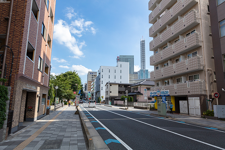 大宮区の街並み風景写真