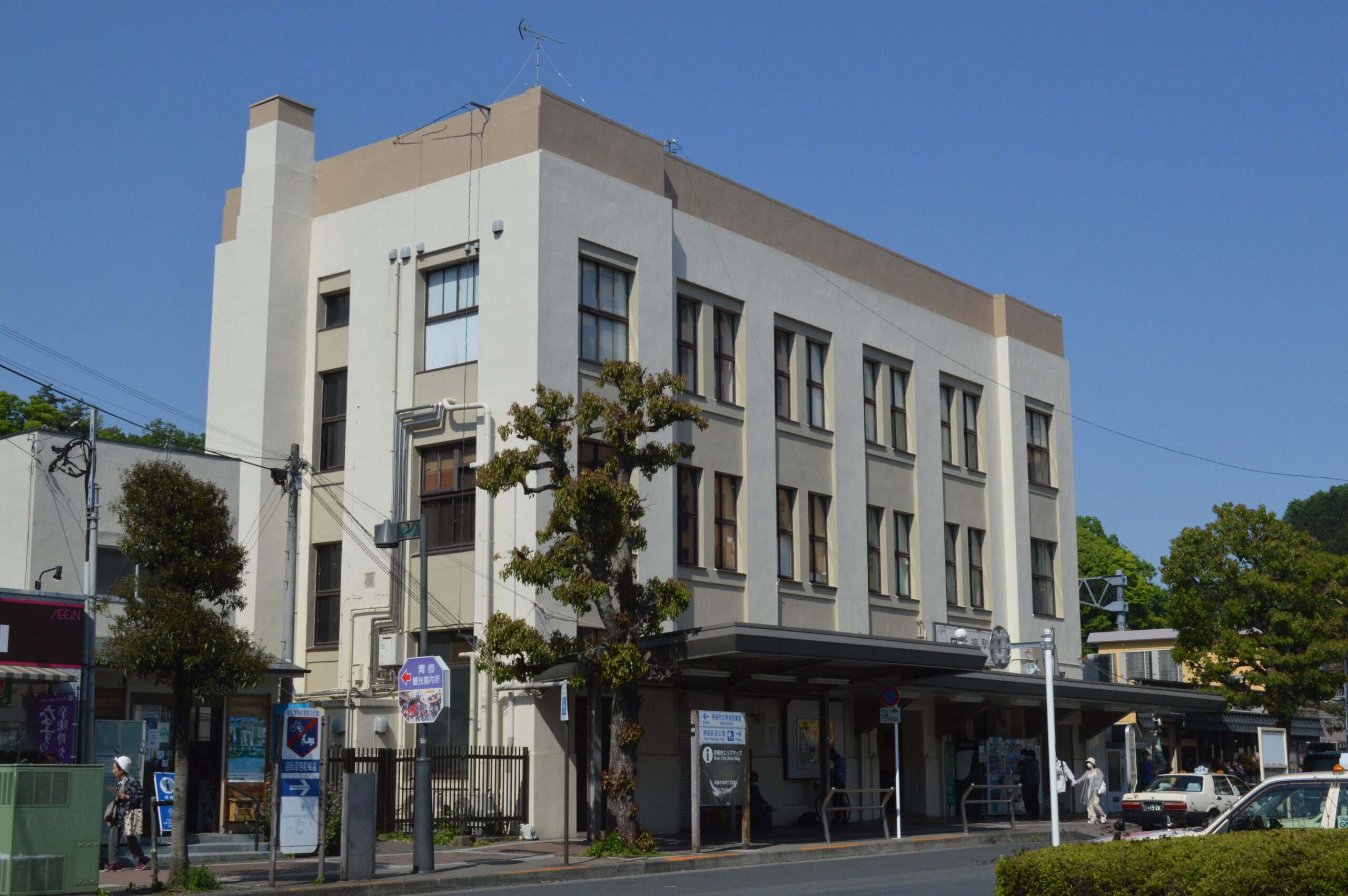 青梅市の街並み風景写真