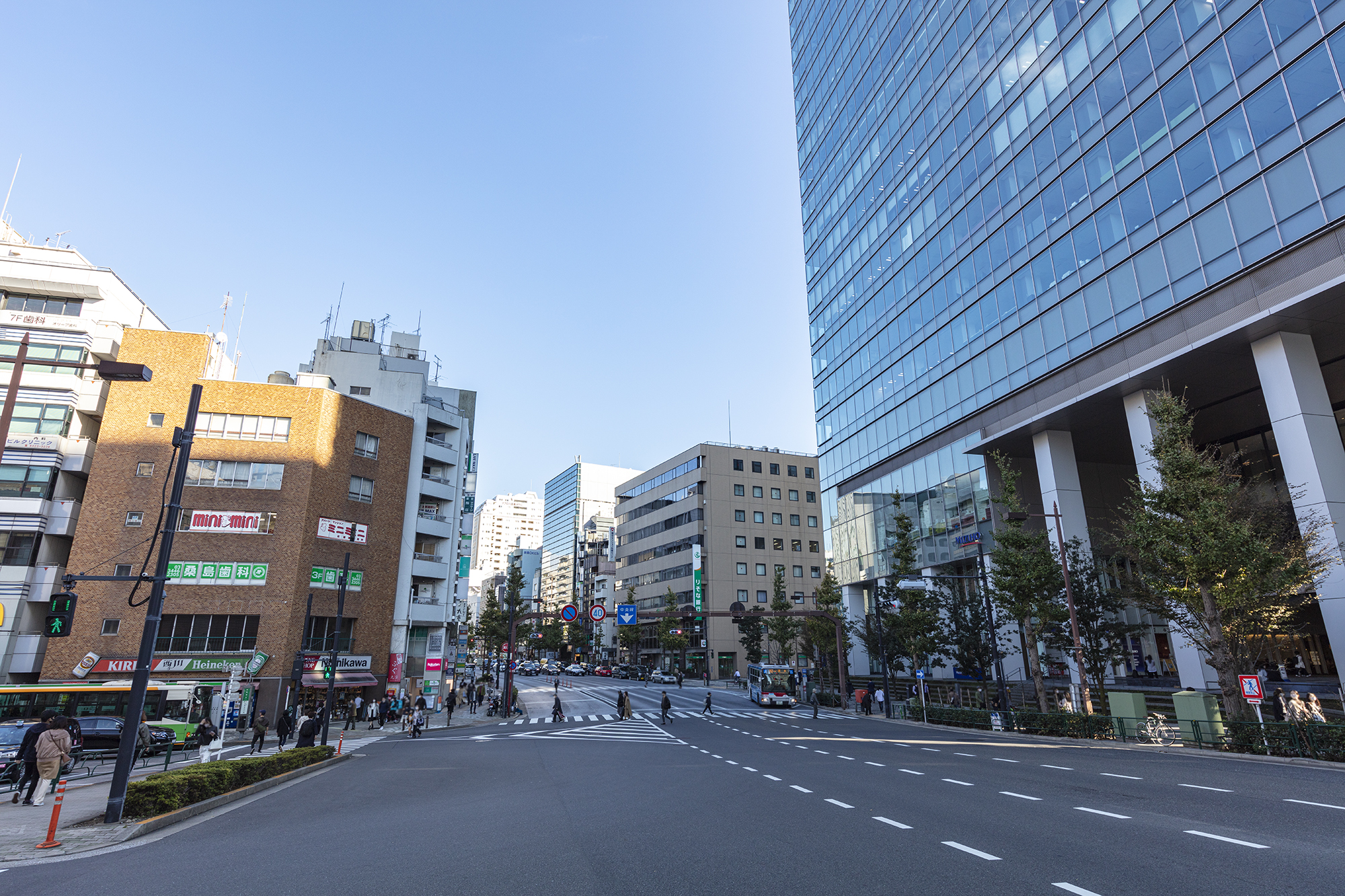 品川区の街並み風景写真