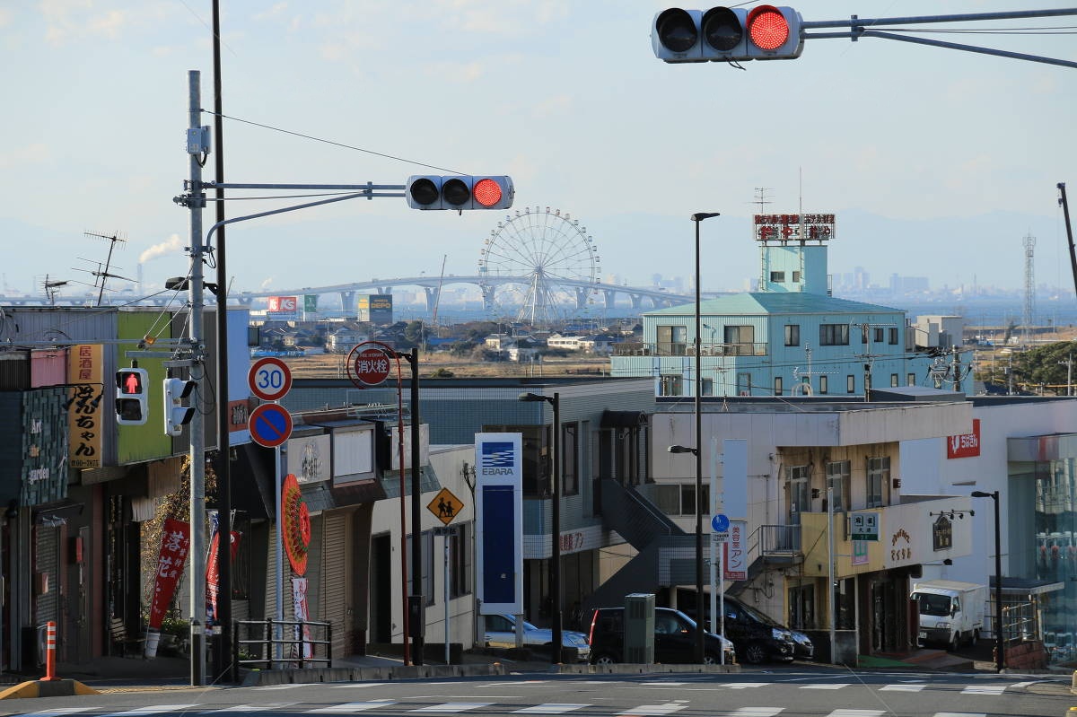 袖ケ浦市の街並み風景写真
