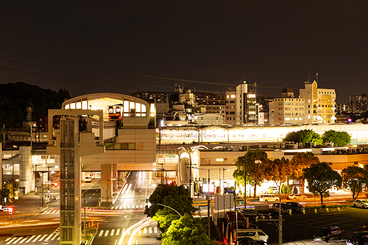 多摩市の街並み風景写真