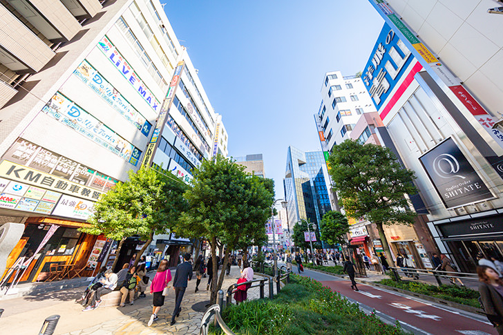 豊島区の街並み風景写真