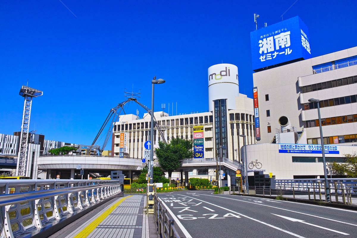 戸塚区の街並み風景写真